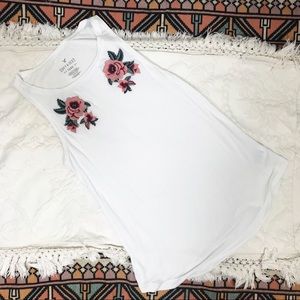 American Eagle floral soft and sexy tank